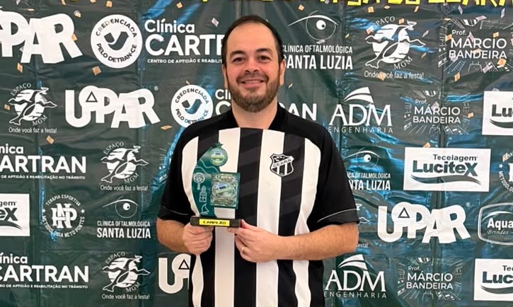 Fut. de Mesa: Rafael Moreira conquista título antecipado do Cearense de Dadinho 2026