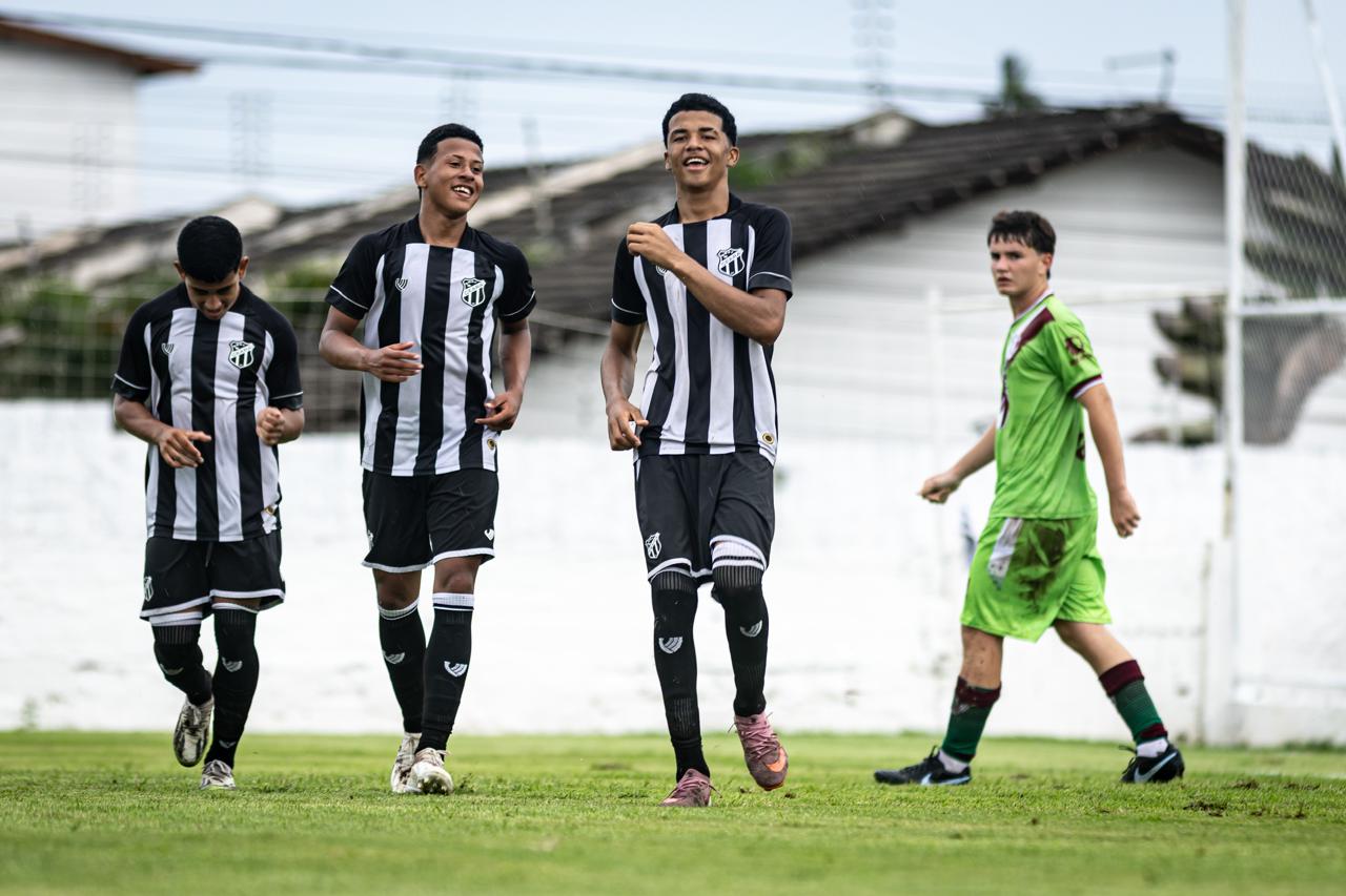 Sub-15: Ceará goleia Fluminense/PI por 5 a 0 e avança à 2ª fase da Copa do Brasil