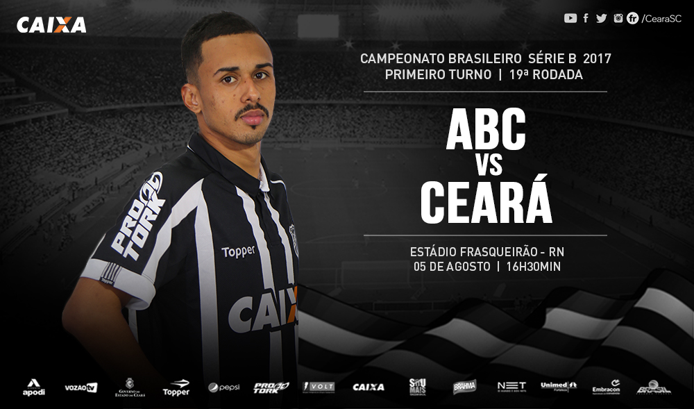 Ceará fecha 1º turno da Série B diante do ABC, no Frasqueirão