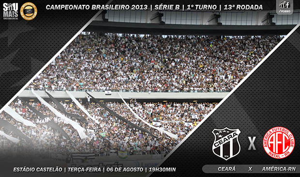 Começa a venda de ingressos para Ceará x América/RN