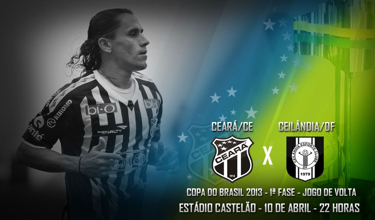 Precisando da vitória, Ceará recebe o Ceilândia/DF, pela Copa do BR