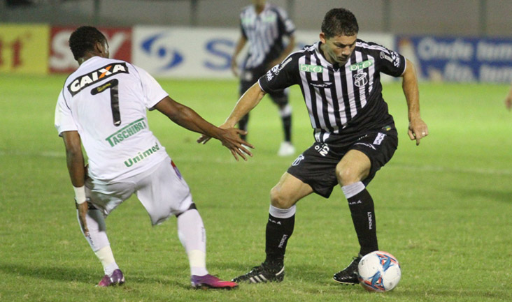 Em jogo sem emoções, Ceará empata com o Figueirense em 1 x 1