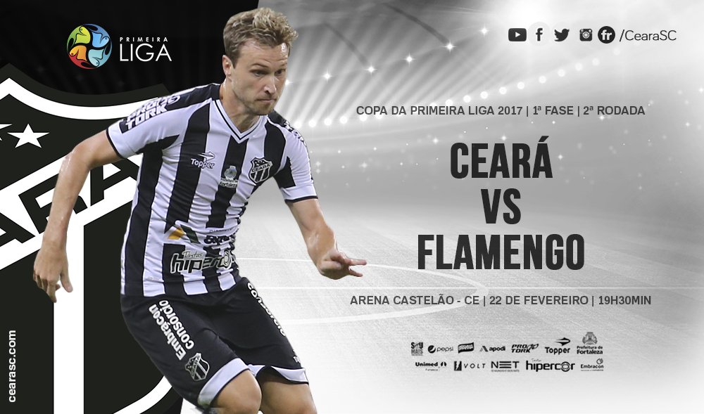 Primeira Liga: Confira informações da venda de ingressos para Ceará x Flamengo