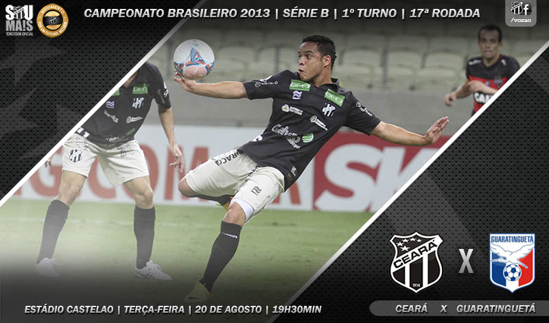 Venda de ingressos para Ceará x Guaratinguetá começa nesta segunda-feira