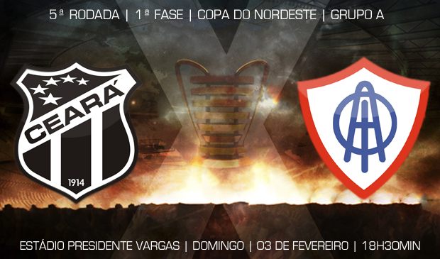 Venda de ingressos para Ceará x Itabaiana continua neste sábado