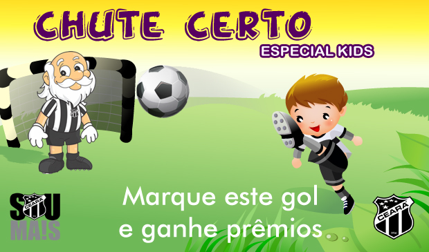 Ceará x Paraná: Chute Certo será especial para Torcedores Kids