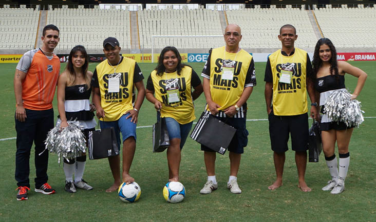 Torcedores Oficiais participaram do Chute Certo no último sábado