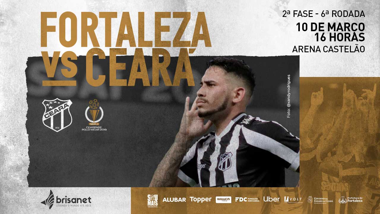 Primeiro Clássico-Rei de 2019 acontece nesse domingo na Arena Castelão
