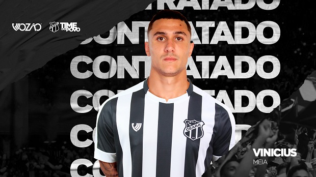 Vinícius é o novo meia do Vozão para a temporada 2020