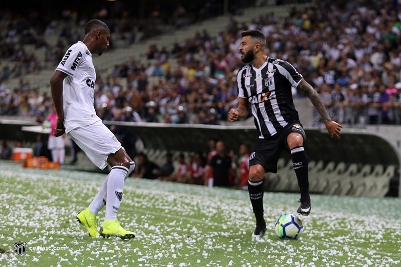 Pelo Brasileiro, Ceará recebe o Atlético/MG e quer voltar a vencer no Castelão 