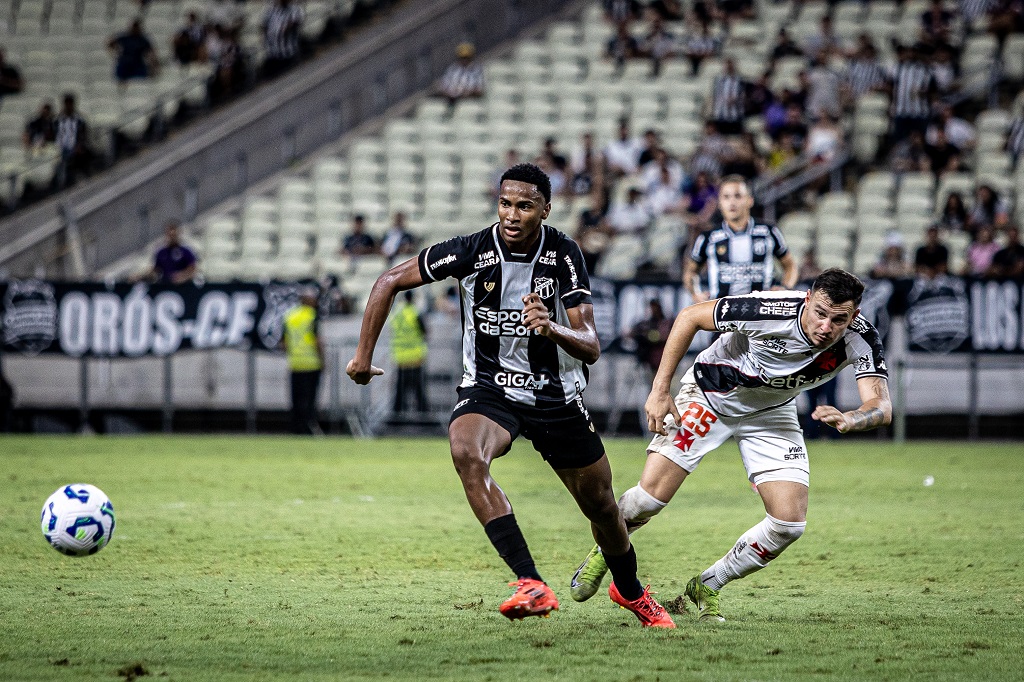 Guilherme fala sobre a alegria em contribuir com o Ceará na vitória diante do Vasco/RJ: “Muito feliz”