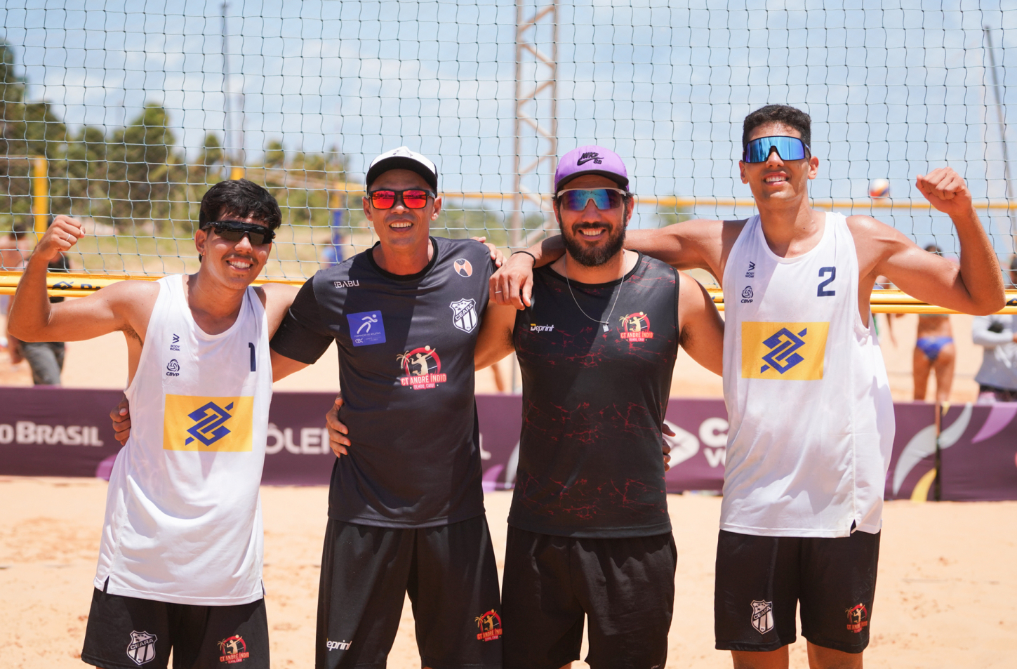 Ceará chega às semifinais de etapa do Circuito Brasileiro de Vôlei de Praia Sub-21