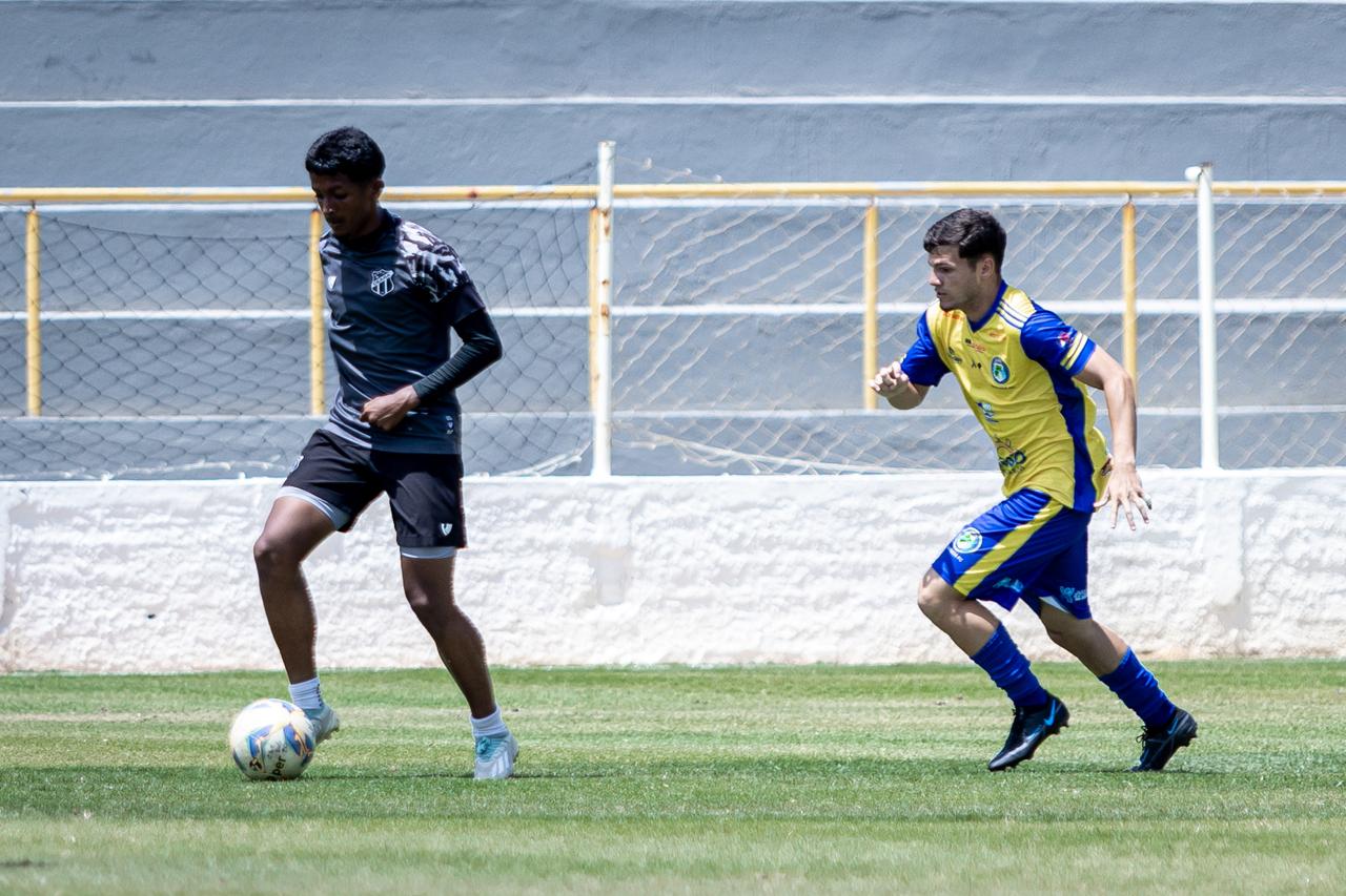 Sub-20: Ceará goleia Quixadá por 6 a 0 no primeiro amistoso preparatório para a Copinha