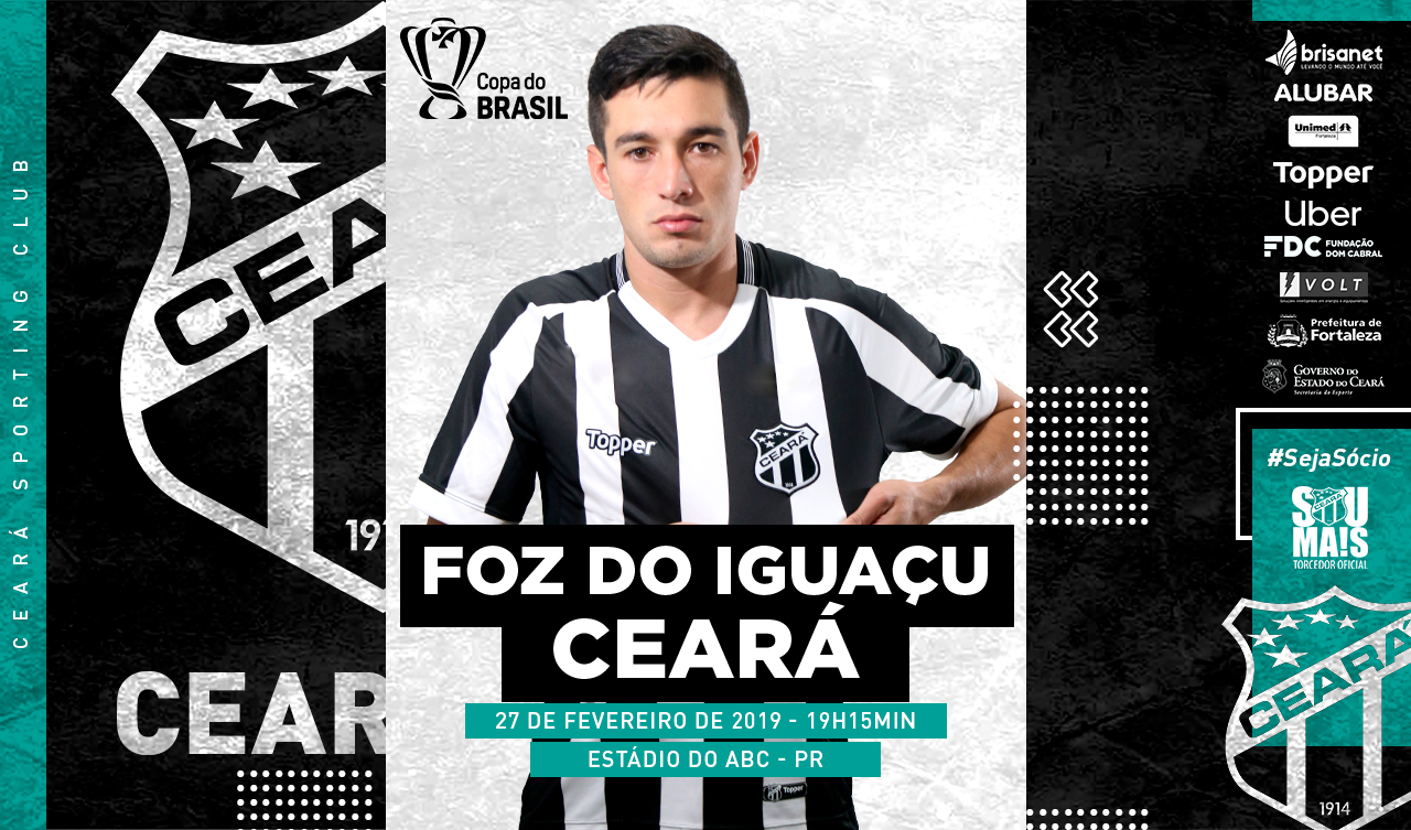 Copa do Brasil: Em partida única e inédita, Ceará enfrenta o Foz do Iguaçu fora de casa