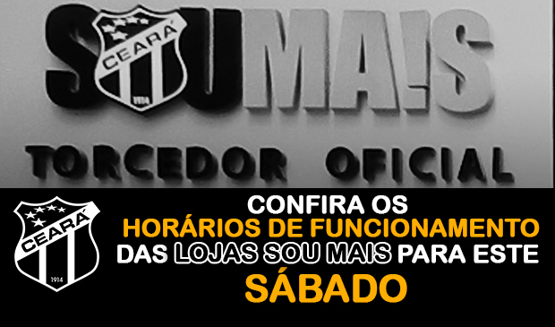 Confira o horário de funcionamento das Lojas Sou Mais para este sábado