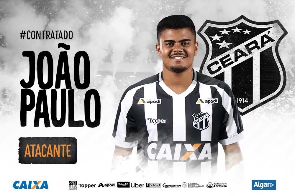 Vozão acerta a contratação do atacante João Paulo