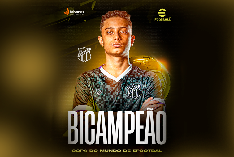 eSports: Atleta do Vozão, João Victor é bicampeão mundial de eFootball