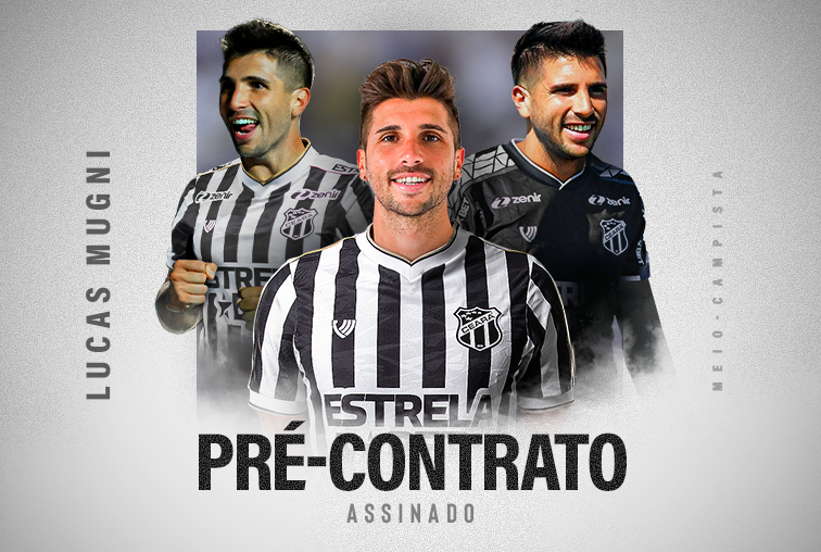 Contratação: Argentino Lucas Mugni é o novo reforço do Ceará