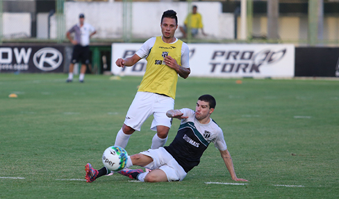 Em Porangabuçu, elenco alvinegro é submetido a treino técnico-tático