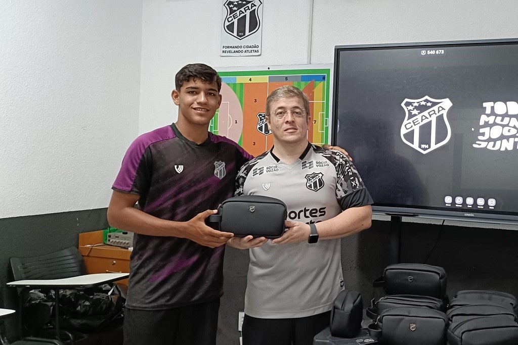 Ceará promove palestra sobre saúde odontológica e entrega kits de higiene bucal para os atletas da base