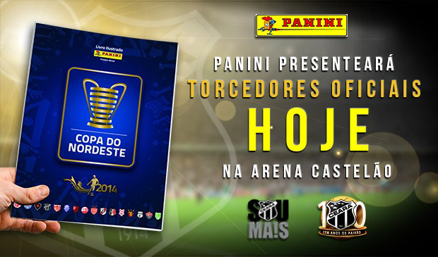 Panini presenteará Torcedores Oficiais hoje na Arena