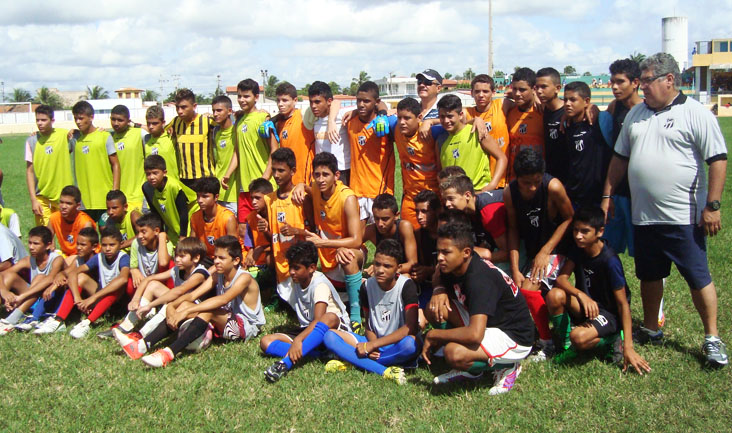 Quatro jovens foram aprovados na peneira realizada na cidade de Trairí/CE