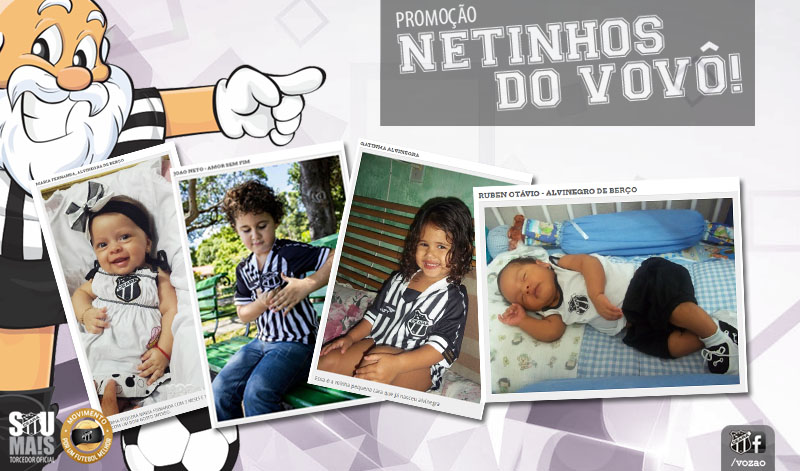 Netinhos do Vovô podem aparecer no telão do Castelão e na 1914