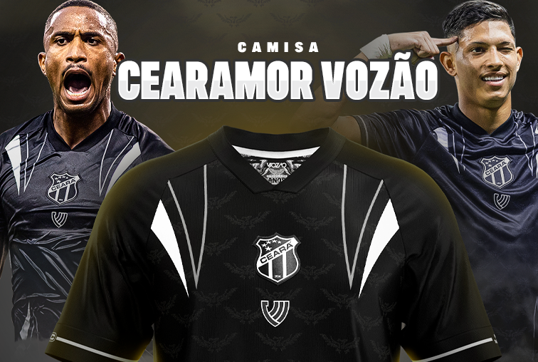 Vozão inicia pré-venda de camisa que homenageia a Cearamor