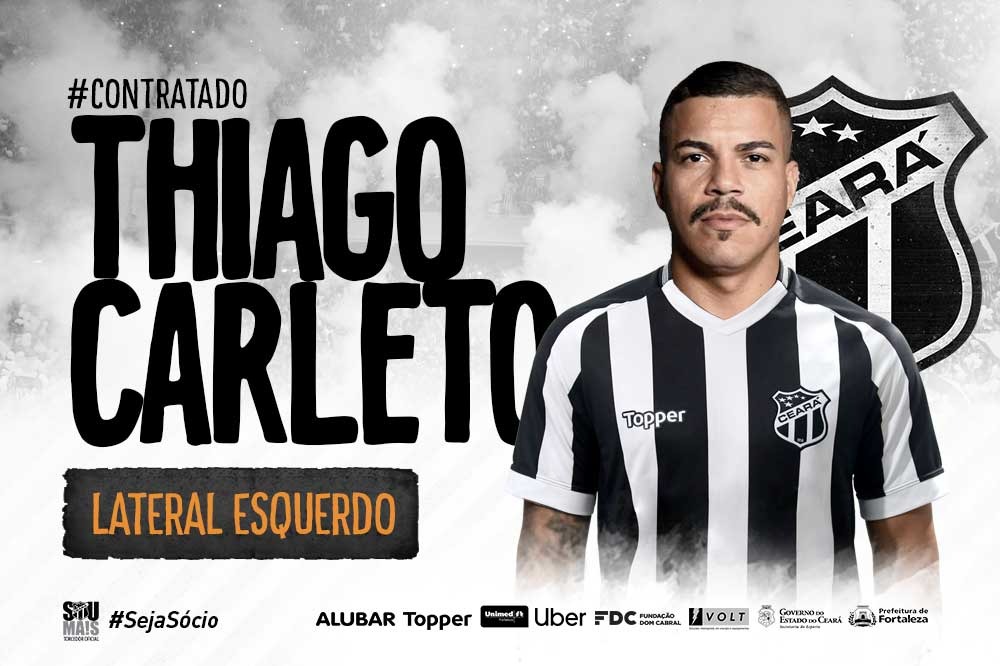 Novo reforço! Vovô acerta contratação do lateral esquerdo Thiago Carleto