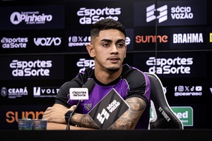 Pedro Gilmar fala sobre transição da base ao profissional, destaca momento vivido e cita inspiração em Luiz Otávio