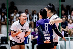 Vôlei: Com apoio da torcida, Ceará domina Sesi e larga na frente nos playoffs da Superliga B