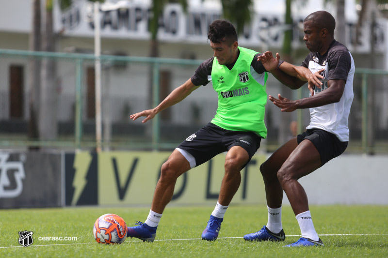 Vovô realiza treino apronto e finaliza preparação para duelo diante do Barbalha