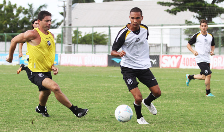 Grupo do Ceará participou de treino técnico nesta manhã