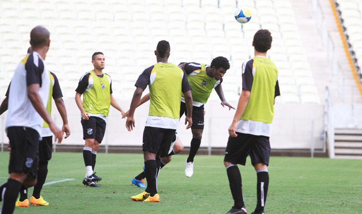 Grupo encerrou a preparação para o duelo diante do Barbalha