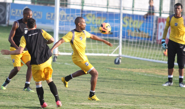 Ceará encerrou a preparação para o jogo contra o Vitória