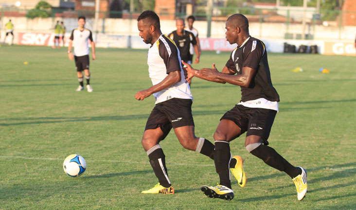 Tarde desta quarta-feira foi de treino técnico/tático em Porangabuçu