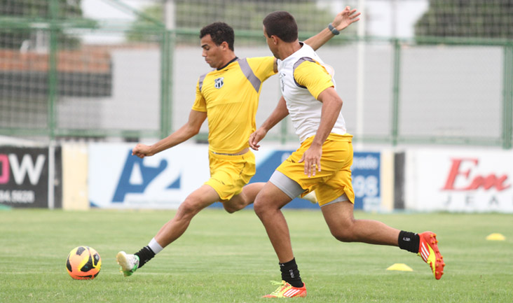 Ceará se reapresentou nesta tarde, em Porangabuçu