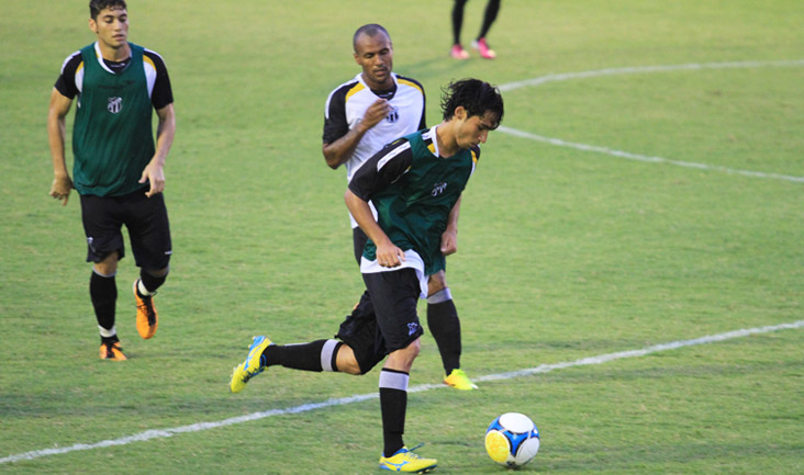 Alvinegros participaram de mais um trabalho técnico, em Porangabuçu