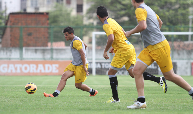 Manhã foi de treino técnico para o grupo do Vovô
