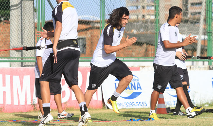 De olho no América/RN, elenco do Vovô trabalhou nesta tarde
