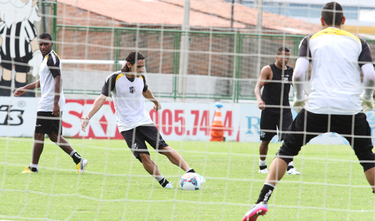 Treino de finalização movimentou os trabalhos desta manhã
