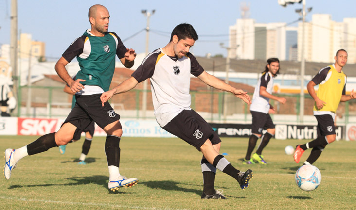 Alvinegros participaram de trabalho técnico, em Porangabuçu