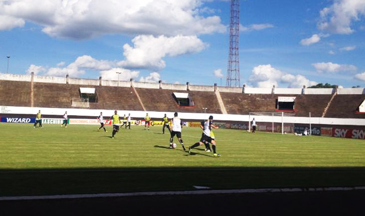 Sérgio Soares encerrou a preparação para duelo contra o Palmeiras