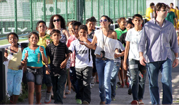Ceará abriu suas portas para a visita de jovens do bairro Vila União