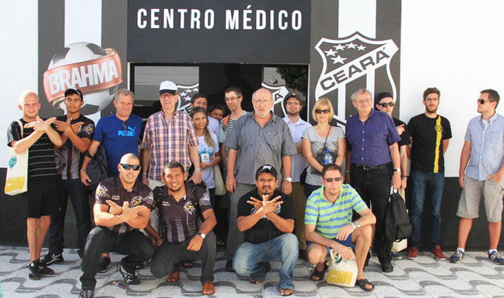 Sede alvinegra abriu suas portas para torcedores alemães