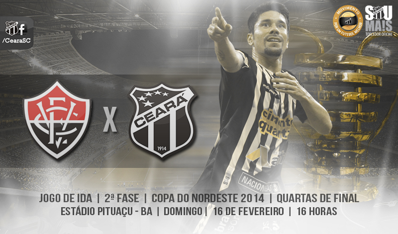 Alvinegro encara o Vitória pelas quartas de final do Nordestão