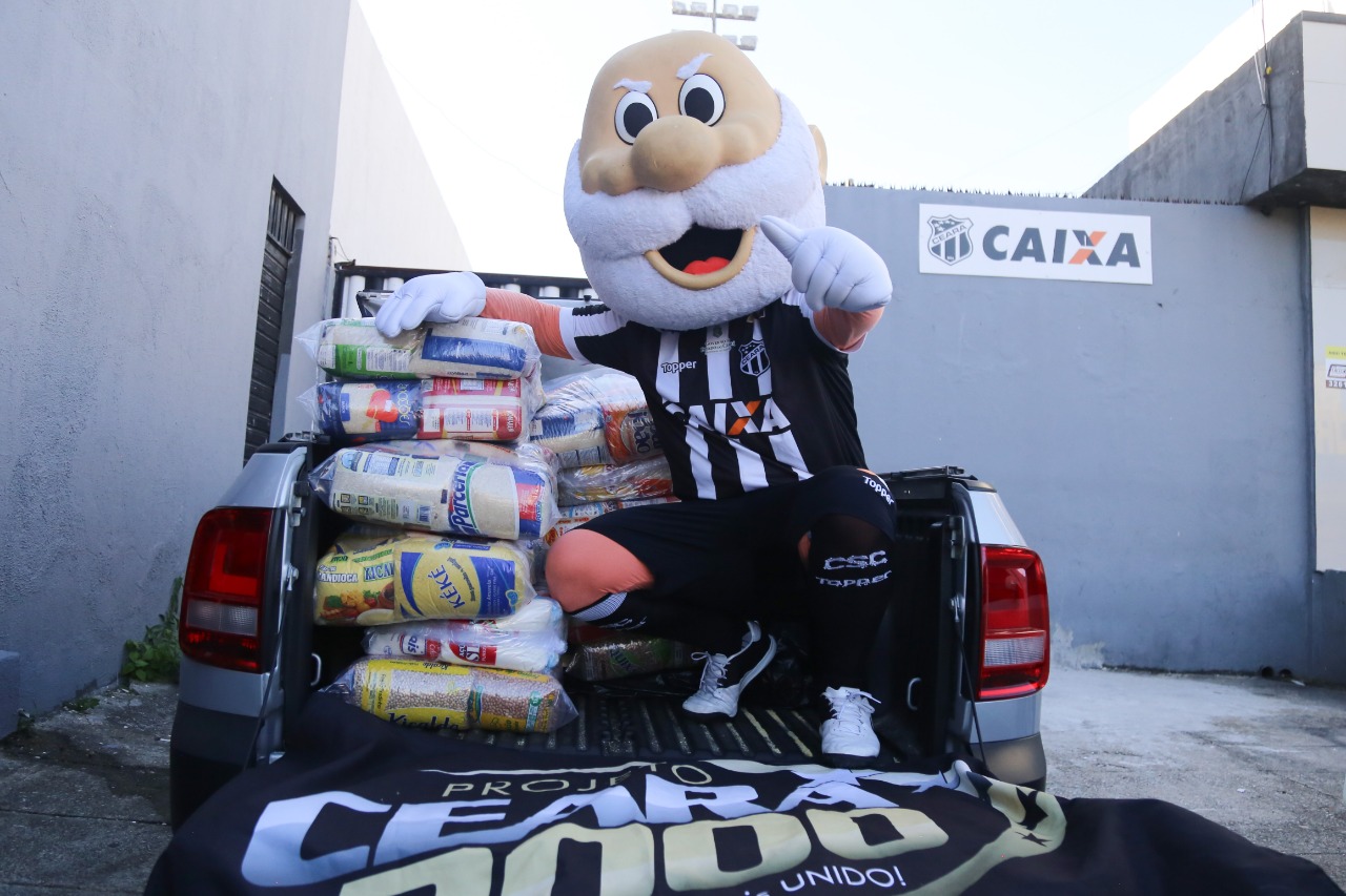 Vozão Solidário: Alvinegro realiza entrega de alimentos à instituições sociais